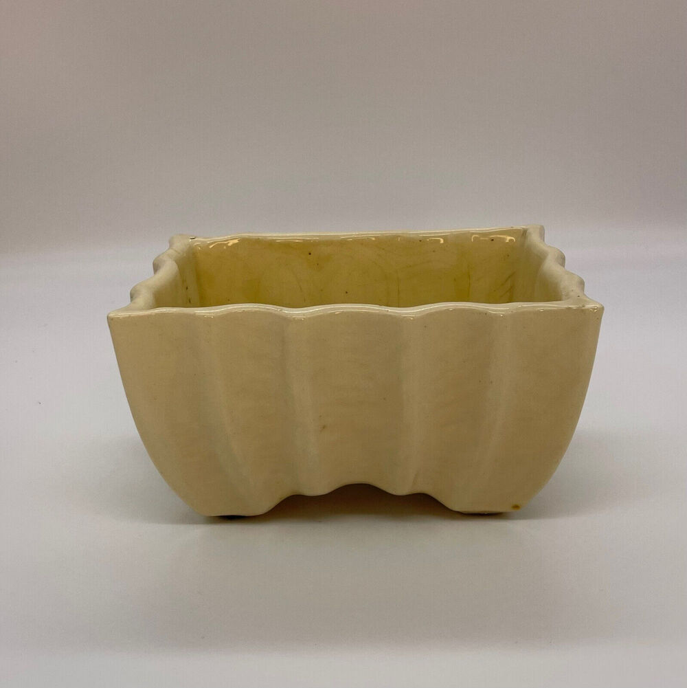 Vintage Cookson Pottery Ceramic Planter/Herb Box CP 3806 4x6 Mid Century